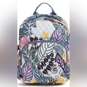 Floral Quilted Backpack